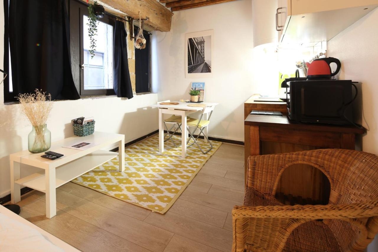 Charming Studio Centre Ville De Lyon Bagian luar foto